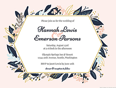 Inexpensive Wedding Invite