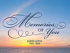 Digital Death Announcement