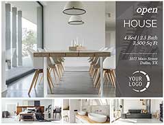 Open House Real Estate Flyer