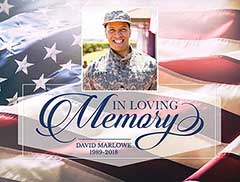 Online Death Announcement Template