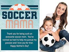 Soccer Mom Greeting Card