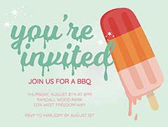 Summer Party Invites
