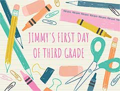 First Day of School Slideshow