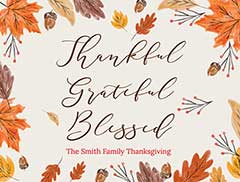 Happy Thanksgiving Slideshow