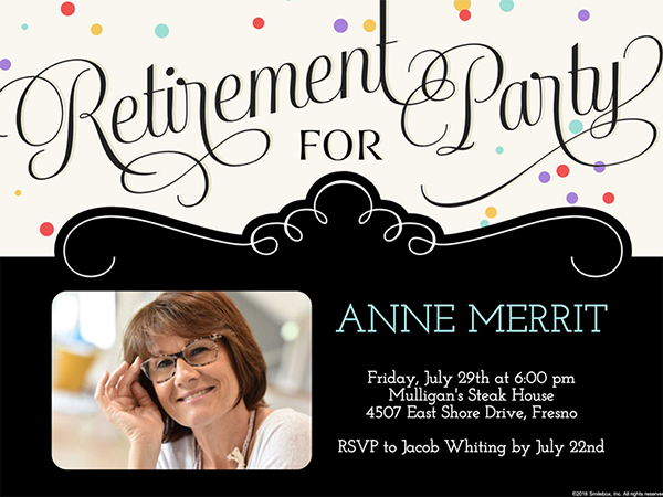 Retirement Party Invitations | Customize Free Retirement Invites!